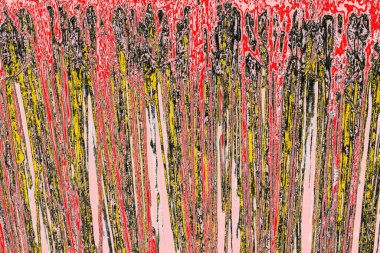 Soyut sanat duvar resmi. Modern, çağdaş sanat geçmişi