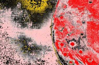 Soyut sanat duvar resmi. Modern, çağdaş sanat geçmişi