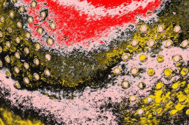 Soyut sanat duvar resmi. Modern, çağdaş sanat geçmişi