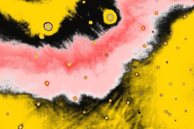 Soyut sanat duvar resmi. Modern, çağdaş sanat geçmişi