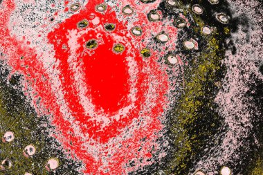 Soyut sanat duvar resmi. Modern, çağdaş sanat geçmişi