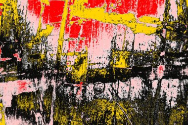 Soyut sanat duvar resmi. Modern, çağdaş sanat geçmişi