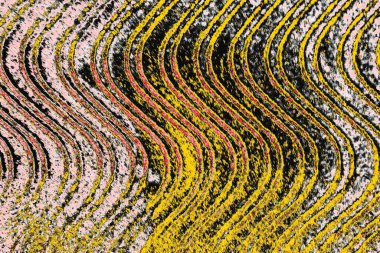 Soyut sanat duvar resmi. Modern, çağdaş sanat geçmişi