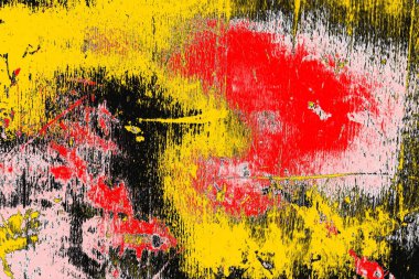 Soyut sanat duvar resmi. Modern, çağdaş sanat geçmişi