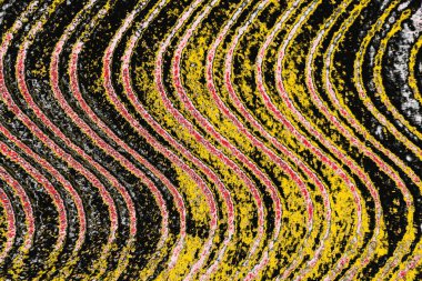 Soyut sanat duvar resmi. Modern, çağdaş sanat geçmişi