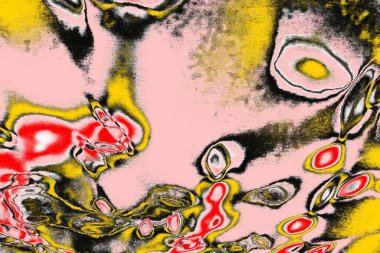 Soyut sanat duvar resmi. Modern, çağdaş sanat geçmişi