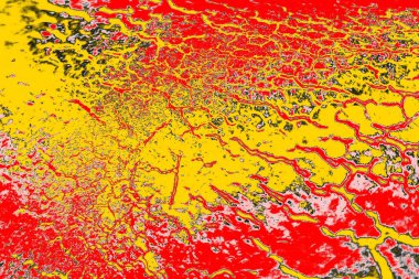 Soyut sanat duvar resmi. Modern, çağdaş sanat geçmişi