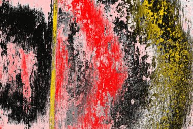 Soyut sanat duvar resmi. Modern, çağdaş sanat geçmişi