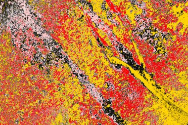 Soyut sanat duvar resmi. Modern, çağdaş sanat geçmişi