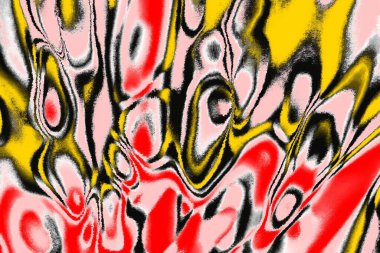 Soyut sanat duvar resmi. Modern, çağdaş sanat geçmişi