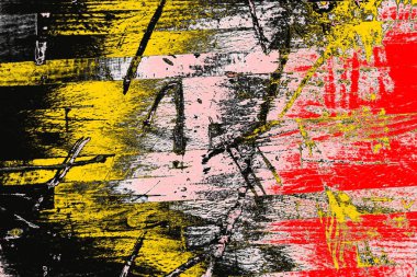 Soyut sanat duvar resmi. Modern, çağdaş sanat geçmişi