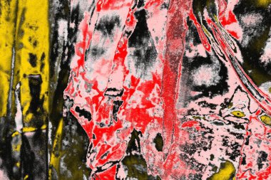 Soyut sanat duvar resmi. Modern, çağdaş sanat geçmişi