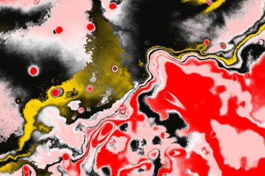 Soyut sanat duvar resmi. Modern, çağdaş sanat geçmişi