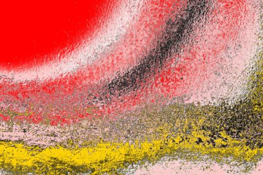 Soyut sanat duvar resmi. Modern, çağdaş sanat geçmişi