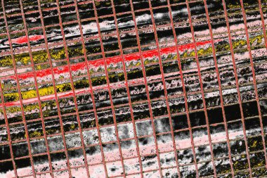 Soyut sanat duvar resmi. Modern, çağdaş sanat geçmişi