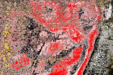 Soyut sanat duvar resmi. Modern, çağdaş sanat geçmişi