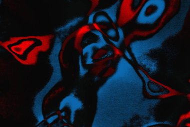 Soyut sanat duvar resmi. Modern, çağdaş sanat geçmişi