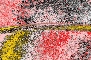 Soyut sanat duvar resmi. Modern, çağdaş sanat geçmişi