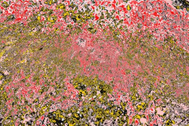 Soyut sanat duvar resmi. Modern, çağdaş sanat geçmişi