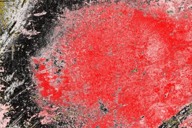 Soyut sanat duvar resmi. Modern, çağdaş sanat geçmişi