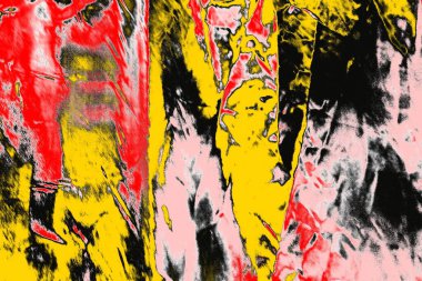 Soyut sanat duvar resmi. Modern, çağdaş sanat geçmişi