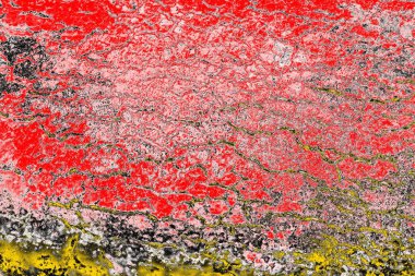 Soyut sanat duvar resmi. Modern, çağdaş sanat geçmişi