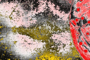 Soyut sanat duvar resmi. Modern, çağdaş sanat geçmişi