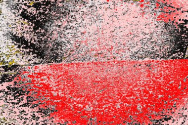 Soyut sanat duvar resmi. Modern, çağdaş sanat geçmişi