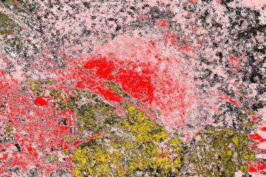 Soyut sanat duvar resmi. Modern, çağdaş sanat geçmişi