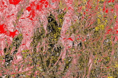 Soyut sanat duvar resmi. Modern, çağdaş sanat geçmişi