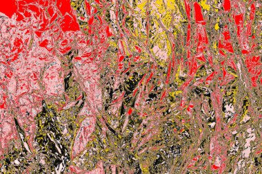 Soyut sanat duvar resmi. Modern, çağdaş sanat geçmişi