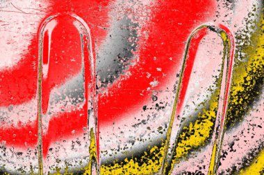 Soyut sanat duvar resmi. Modern, çağdaş sanat geçmişi