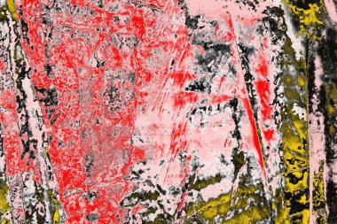 Soyut sanat duvar resmi. Modern, çağdaş sanat geçmişi