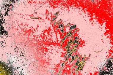 Soyut sanat duvar resmi. Modern, çağdaş sanat geçmişi