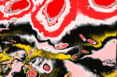 Soyut sanat duvar resmi. Modern, çağdaş sanat geçmişi