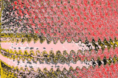 Soyut sanat duvar resmi. Modern, çağdaş sanat geçmişi