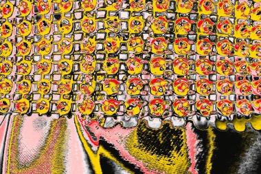 Soyut sanat duvar resmi. Modern, çağdaş sanat geçmişi