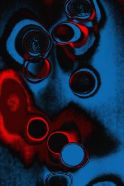 Soyut sanat duvar resmi. Modern, çağdaş sanat geçmişi