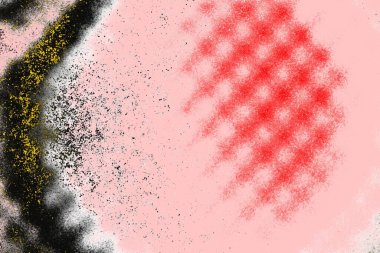 Soyut sanat duvar resmi. Modern, çağdaş sanat geçmişi