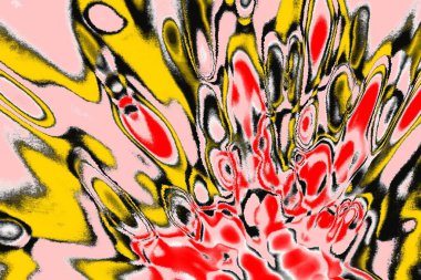 Soyut sanat duvar resmi. Modern, çağdaş sanat geçmişi