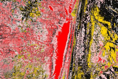 Soyut sanat duvar resmi. Modern, çağdaş sanat geçmişi