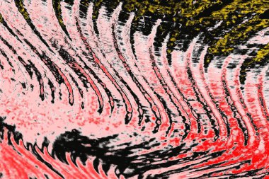 Soyut sanat duvar resmi. Modern, çağdaş sanat geçmişi