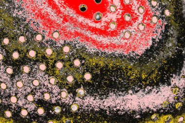 Soyut sanat duvar resmi. Modern, çağdaş sanat geçmişi