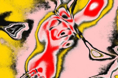 Soyut sanat duvar resmi. Modern, çağdaş sanat geçmişi