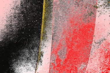 Soyut sanat duvar resmi. Modern, çağdaş sanat geçmişi