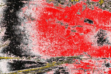 Soyut sanat duvar resmi. Modern, çağdaş sanat geçmişi