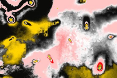 Soyut sanat duvar resmi. Modern, çağdaş sanat geçmişi