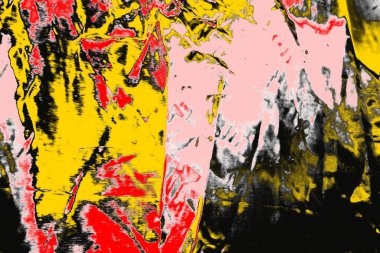 Soyut sanat duvar resmi. Modern, çağdaş sanat geçmişi