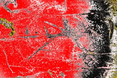 Soyut sanat duvar resmi. Modern, çağdaş sanat geçmişi