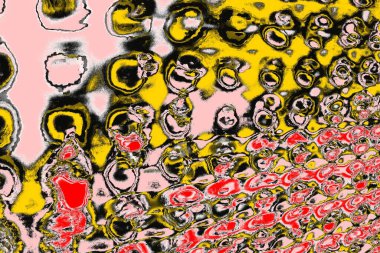 Soyut sanat duvar resmi. Modern, çağdaş sanat geçmişi